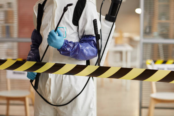 Professional Hoarding Cleanup technician working in Villas, NJ